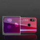 Laser Aurora Gradient Tempered Glass Shockproof Protective Case For Xiaomi Mi8 SE 5.88 Inch