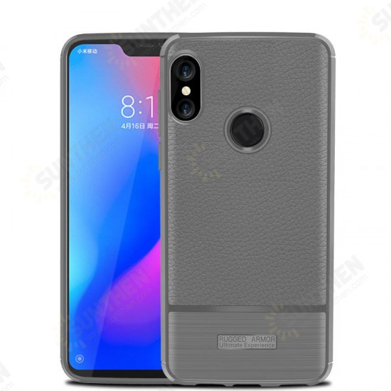 Anti-fingerprint Silicone Protective Case For Xiaomi Mi A2 Lite / Xiaomi Redmi 6 Pro