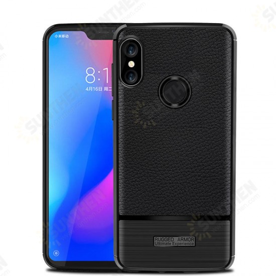 Anti-fingerprint Silicone Protective Case For Xiaomi Mi A2 Lite / Xiaomi Redmi 6 Pro