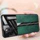 Luxury Business PU Leather Mirror Glass Shockproof Protective Case for iPhone 11 Pro 5.8 inch