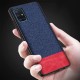 Luxury Cotton Cloth Shockproof Anti-sweat Protective Case for Samsung Galaxy A71 2019