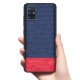 Luxury Cotton Cloth Shockproof Anti-sweat Protective Case for Samsung Galaxy A71 2019