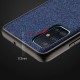 Luxury Cotton Cloth Shockproof Anti-sweat Protective Case for Samsung Galaxy A71 2019