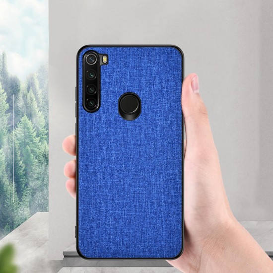 Luxury Cotton Cloth Shockproof Protective Case for Xiaomi Redmi Note 8 2021 Non-original