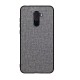 Luxury Fabric PC Back + Soft TPU Bumper Protective Case for Xiaomi Pocophone F1