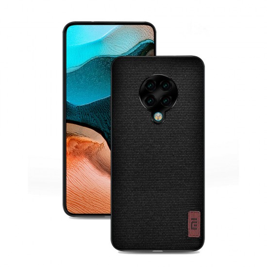 Luxury Fabric Splice Soft Silicone Edge Shockproof Protective Case For Poco F2 Pro / Xiaomi Redmi K30 PRO Case Non-original