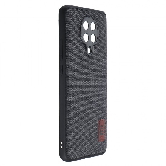 Luxury Fabric Splice Soft Silicone Edge Shockproof Protective Case For Poco F2 Pro / Xiaomi Redmi K30 PRO Case Non-original