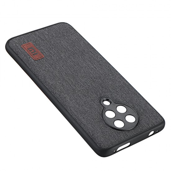 Luxury Fabric Splice Soft Silicone Edge Shockproof Protective Case For Poco F2 Pro / Xiaomi Redmi K30 PRO Case Non-original