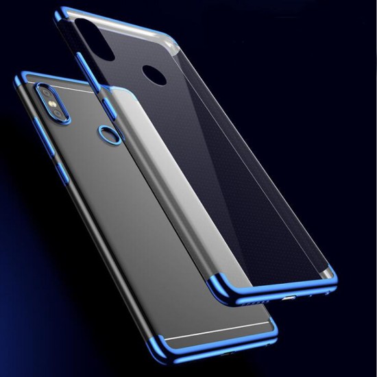 Luxury Ultra Thin Color Plating Shock-proof Soft TPU Protective Case For Xiaomi Redmi Note 5 Non-original