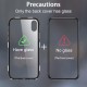 Magnetic Adsorption Metal Tempered Glass Protective Case for iPhone 11 Pro 5.8 inch