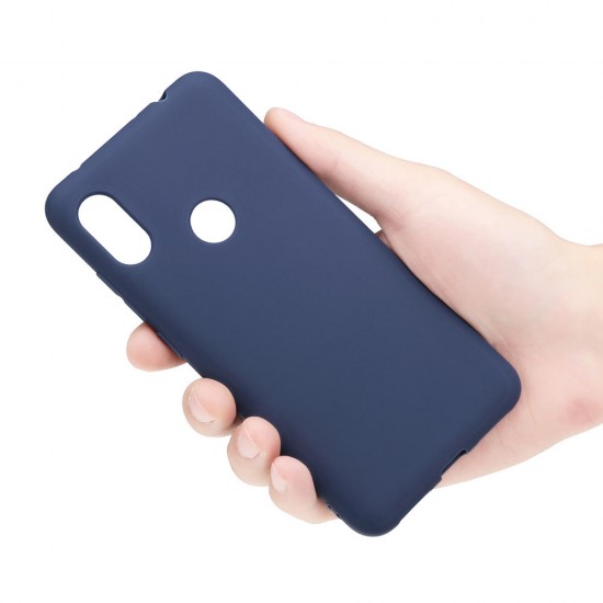 Matte Soft Silicone Anti-Scratch Protective Case For Xiaomi Redmi Note 6 Pro