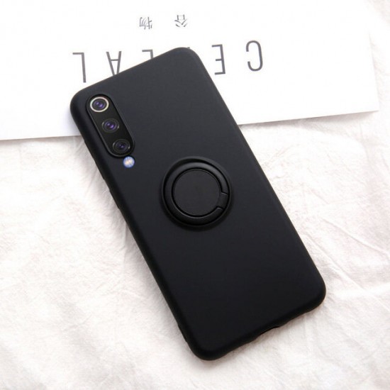 Metal Ring Holder Shockproof Soft Silicone Protective Case For Xiaomi Mi 9 / Xiaomi Mi9 Mi 9 Transparent Edition Non-original