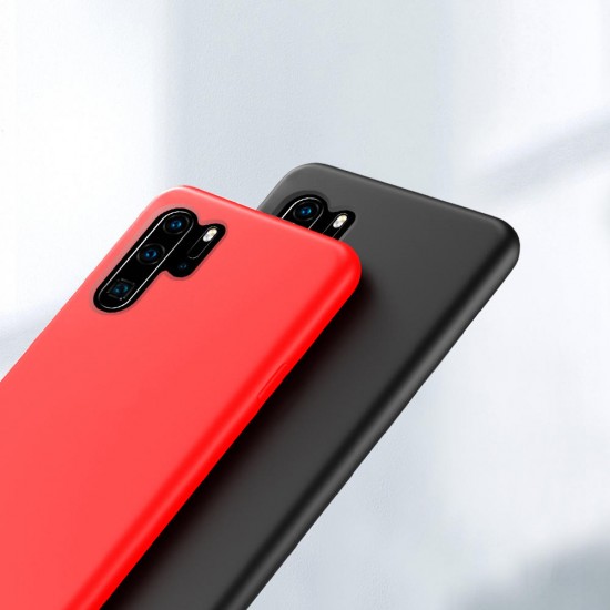 Original Ultra Thin Anti-Scratch Liquid Silicone Soft Protective Case for Huawei P30 Pro