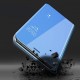 Plating Mirror Window View Shockproof Flip Full Cover Protective Case for Xiaomi Redmi Note 8 2021