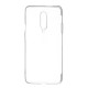 Plating Transparent Shockproof Soft TPU Back Cover Protective Case for OnePlus 7 PRO