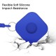 Portable Pure Silicone Protective Cover Sleeve with Lanyard for Apple Airtags bluetooth Tracker