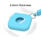 Portable Pure Silicone Protective Cover Sleeve with Lanyard for Apple Airtags bluetooth Tracker