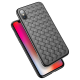 Protective Case For iPhone XR/XS/XS Max Woven Heat Dissipation Soft TPU Back Cover