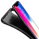 Protective Case For iPhone XS/X Slim Carbon Fiber Fingerprint Resistant Soft TPU Back Cover