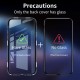 Protective Case for iPhone XS Magnetic Adsorption Metal Bumper + 9H Tempered Glass Back Cover