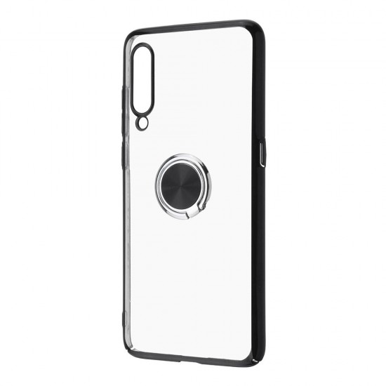 Ring Holder Color Plating Hard PC Protective Case For Xiaomi Mi9/ Mi 9 Transparent Edition Non-original