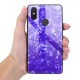 Shell Bling Glossy Tempered Glass Soft Edge Protective Case for Xiaomi Mi8 SE 5.88 inch