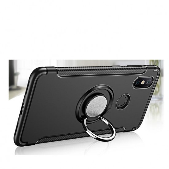 Shock-proof 360° Adjustable Ring Holder Protective Case for Xiaomi Mi 6X / Xiaomi Mi A2 Non-original