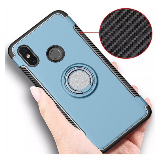 Shock-proof 360° Adjustable Ring Holder Protective Case for Xiaomi Mi 6X / Xiaomi Mi A2 Non-original