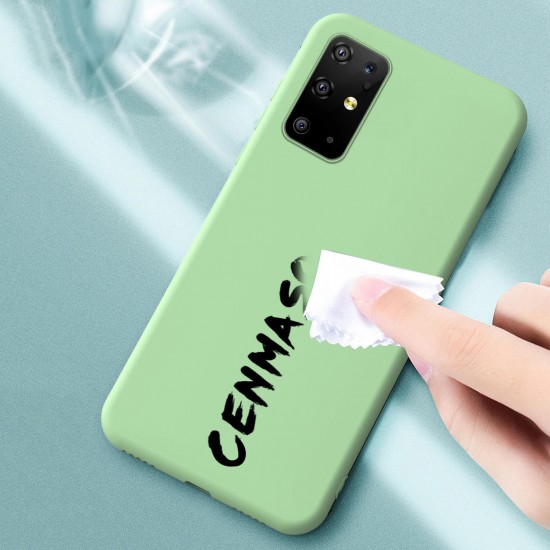 Smooth Shockproof Soft Liquid Silicone Rubber Back Cover Protective Case for Samsung Galaxy S20