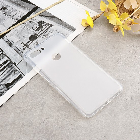 Soft TPU Scrub Back Pudding Protective Case For Xiaomi Mi 8 Lite 6.26 inch Non-original