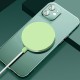 Translucent Ultra Slim Magsafe Wireless Charger Soft TPU Rubber Shockproof Shell Protective Cover