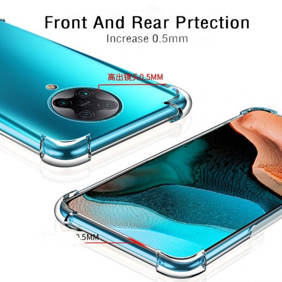 Transparent Air Bag Shockproof Soft TPU Protective Case For POCO F2 Pro / Xiaomi Redmi K30 Pro Non-original