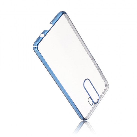 Ultra-thin Shockproof Elac-plating Transparent PC Hard Protective Case For Xiaomi Redmi Note 8 PRO