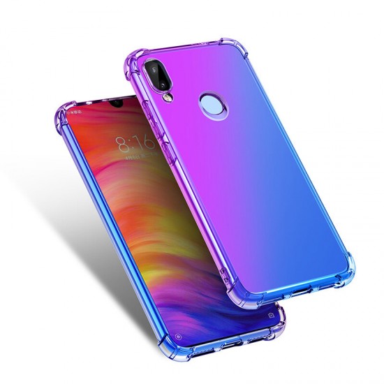 Gradient Shockproof Soft TPU Protective Case for Xiaomi Redmi Note 7 / Redmi Note 7 Pro