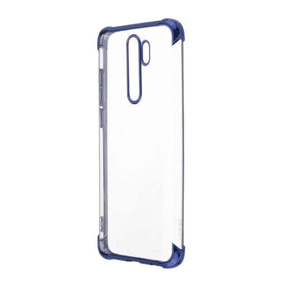 Airbag Shockproof Plating Transparent Soft TPU Protective Case for Xiaomi Redmi Note 8 Pro