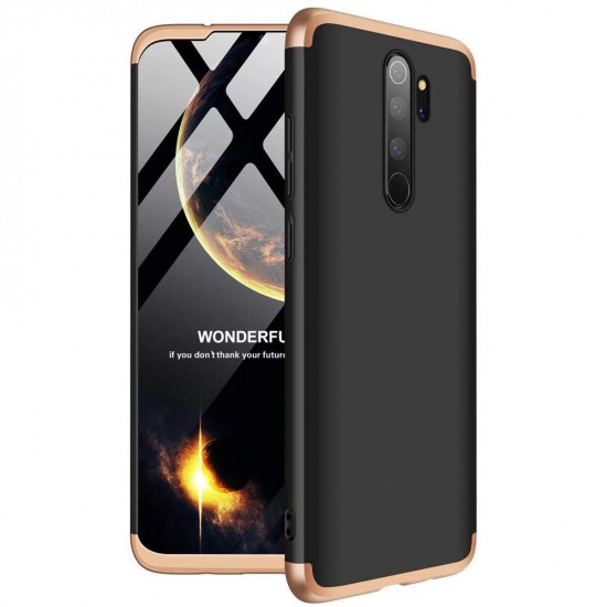 Double Dip 360° Hard PC Full Cover Protective Case for Xiaomi Redmi Note 8 pro