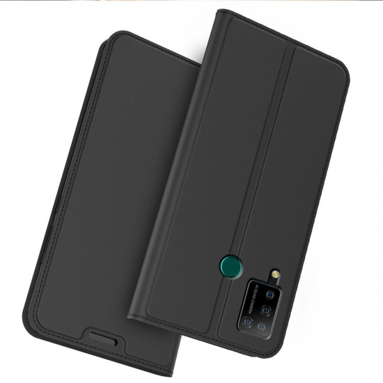 For N20 Pro Case Flip Magnetic with Card Slot Stand Shockproof PU Leather Protective Case