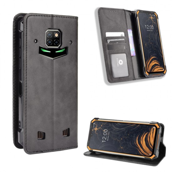 For S88 Pro Case Magnetic Flip with Multiple Card Slot Wallet Folding Stand PU Leather Shockproof Full Cover Protective Case