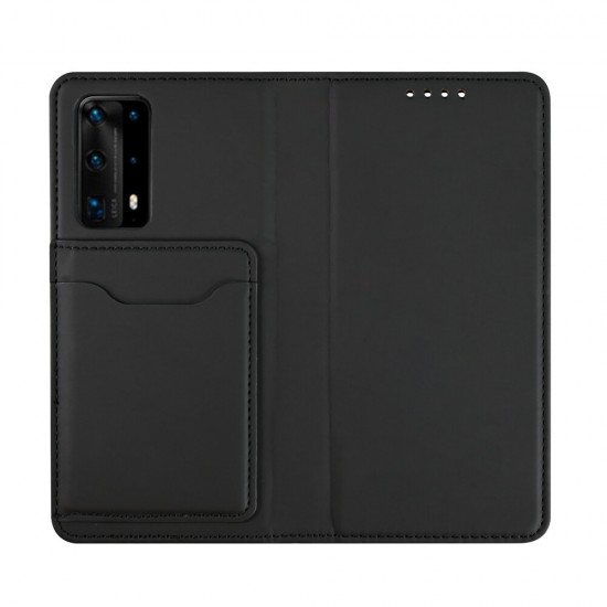 For Huawei P40 Pro Case Business Flip Magnetic with Multi-Card Slots Wallet Shockproof PU Leather Protective Case Non-Original