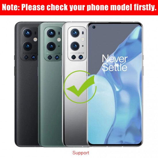 For OnePlus 9 Pro Case Shockproof Magnetic with 360° Rotation Finger Ring Holder Stand PC Protective Case