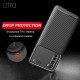 For OnePlus Nord Case Luxury Carbon Fiber Pattern with Lens Protector Shockproof Silicone Protective Case