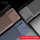 For OnePlus Nord Case Luxury Carbon Fiber Pattern with Lens Protector Shockproof Silicone Protective Case