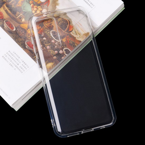 For C21 Protective Case with Lens Protector Shockproof Transparent Non-Yellow Soft TPU Back Cover