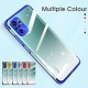 For POCO F3 Global Version Case 2 in 1 Plating with Lens Protector Ultra-Thin Anti-Fingerprint Shockproof Transparent Soft TPU Protective Case