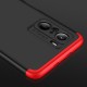 For POCO F3 Global Version Case 3 in 1 Detachable Double Dip with Lens Protect Anti-Fingerprint Shockproof PC Protective Case Non-Original