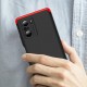 For POCO F3 Global Version Case 3 in 1 Detachable Double Dip with Lens Protect Anti-Fingerprint Shockproof PC Protective Case Non-Original