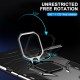 For POCO F3 Global Version Case Shockproof Magnetic with 360° Rotation Finger Ring Holder Stand PC Protective Case