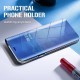 For POCO F3 Global Version Case Foldable Flip Plating Mirror Window View Shockproof Full Cover Protective Case