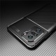 For POCO F3 Global Version Case Luxury Carbon Fiber Pattern with Lens Protector Shockproof Silicone Protective Case Non-Original