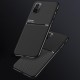 For POCO F3 Global Version Case Magnetic Leather Texture Non-Slip TPU Shockproof Protective Case Back Cover Non-Original